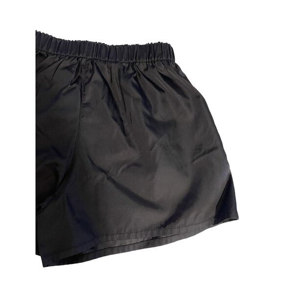 Prada Black Nylon Drawstring Shorts W/ Detachable Pouch For - Picture 4 of 12